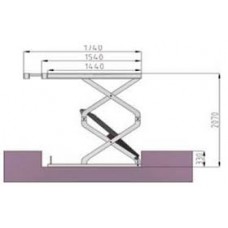 ŠKARJASTO DVIGALO ATH DSH3000IF2 navozna izvedba